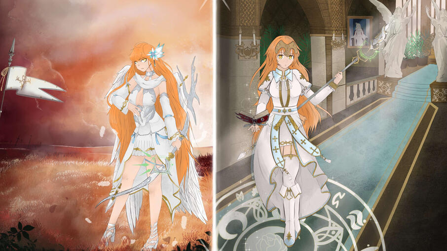 Fullbody illustration Example